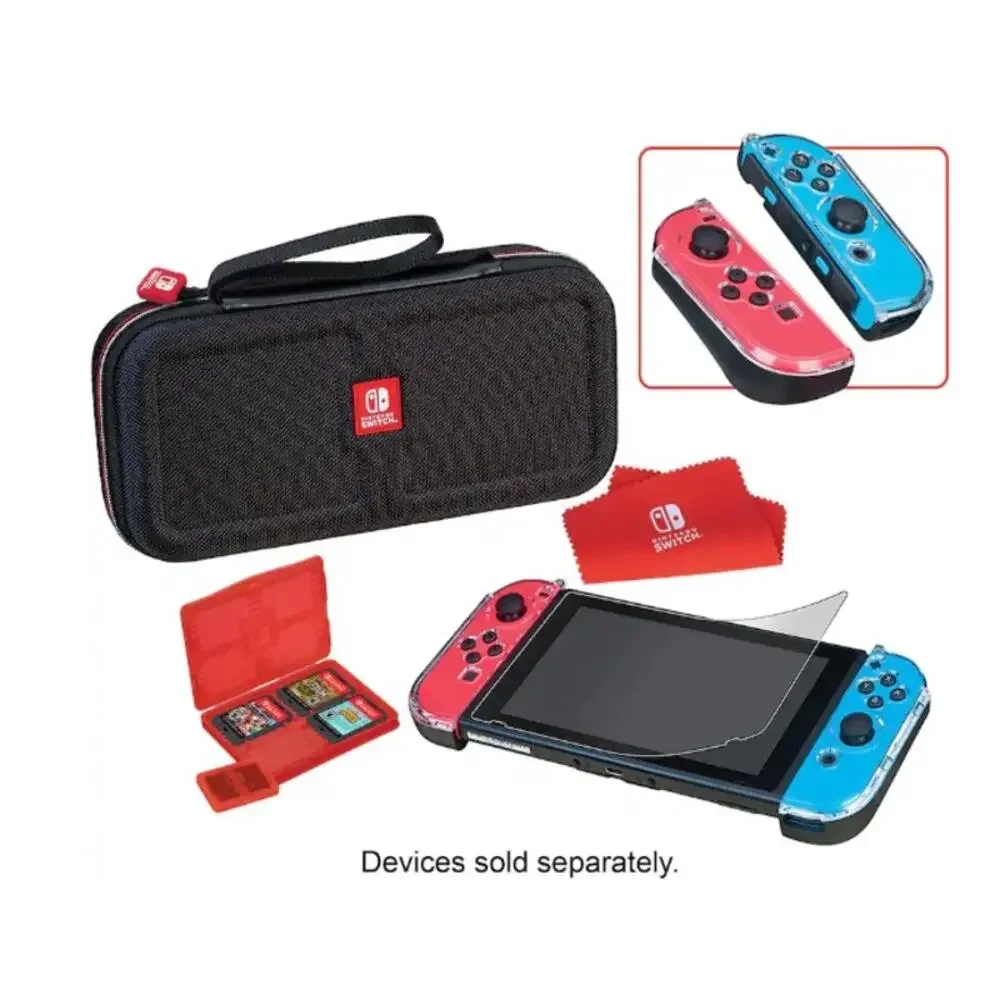 Nintendo Switch Game Traveler GoPlay Action Pack, Case Screen Protector NWT